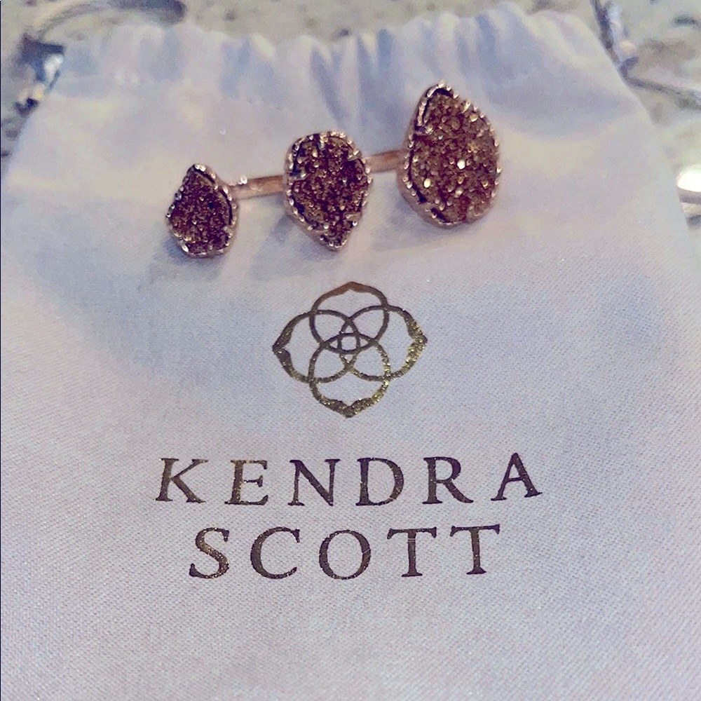 Kendra Scott Gold Druzy Ring